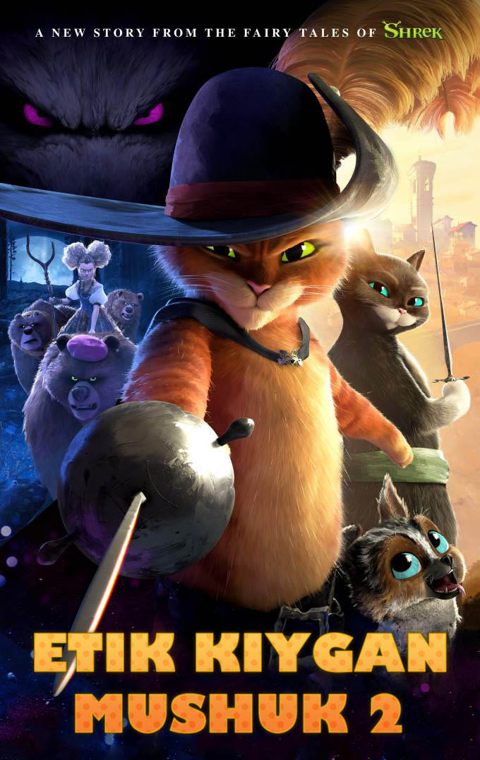 Etik kiygan mushuk 2: So'nggi istak multfilm 2023 uzbek tilida