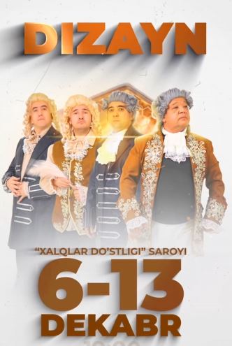 Konsertlar DIZAYN JAMOASI 2024 (2023) KONSERT DASTURI (2023-YIL DEKABR OYI)